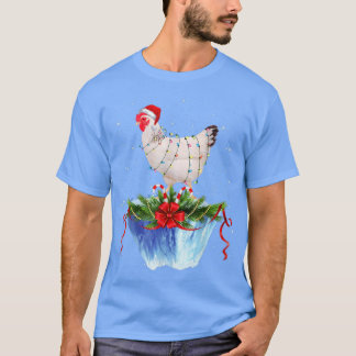 Chicken Kerstlames Xmas Funny T-shirt