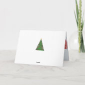 Chicken Kerstmis Personal Photo Wenskaart Feestdagen Kaart (Achterkant)