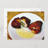 Chicken Kiev Briefkaart (Voorkant / Achterkant)