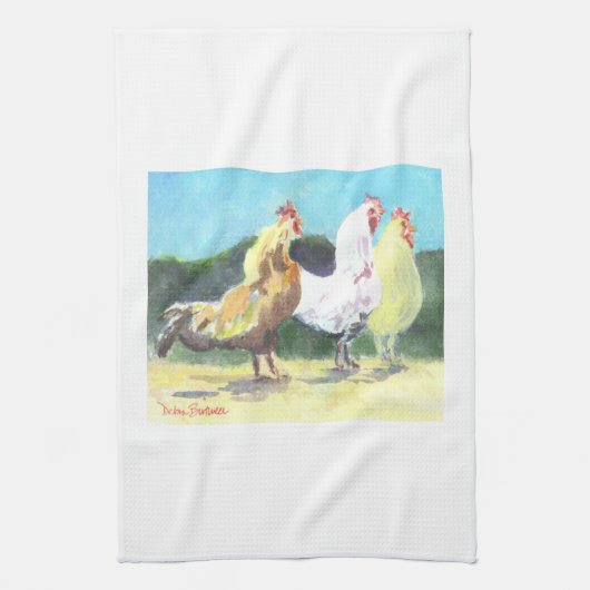 Chicken Kitchen Dish Towel Theedoek (Verticaal)