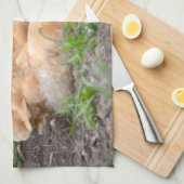 Chicken Kitchen Towel Theedoek (Quarter Fold)