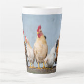 Chicken koffiekopje latte mok (Voorkant)