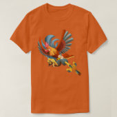 Chicken Kungfu panda T-shirt (Design voorkant)