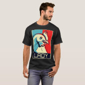 Chicken Lady   Cockerel Chicken Graphic I Chicken  T-shirt (Voorkant volledig)