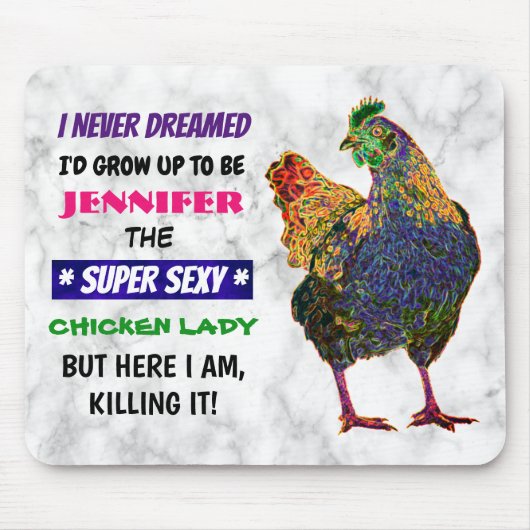  Chicken Lady - Muismat (Voorkant)