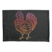  Chicken Lineart Pillowcases Kussensloop (Voorkant-Links)