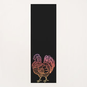 Chicken Lineart Yoga Mat (Voorkant)