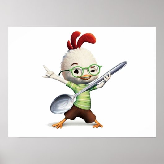 Chicken Little Dancing Poster (Voorkant)