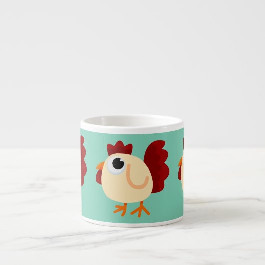 Chicken Little Espresso Kop (Voorkant)