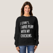 Chicken Love Cute Farmer Trui (Voorkant volledig)