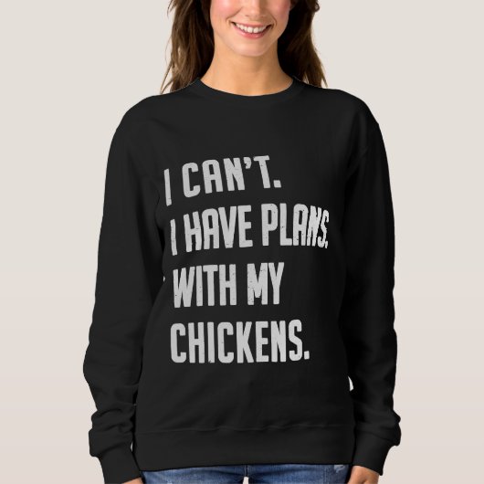 Chicken Love Cute Farmer Trui (Voorkant)
