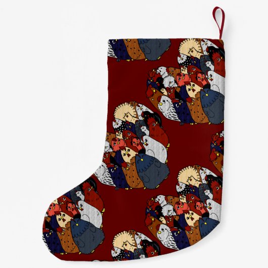 Chicken Love Kleine Kerstsok (Achterkant)