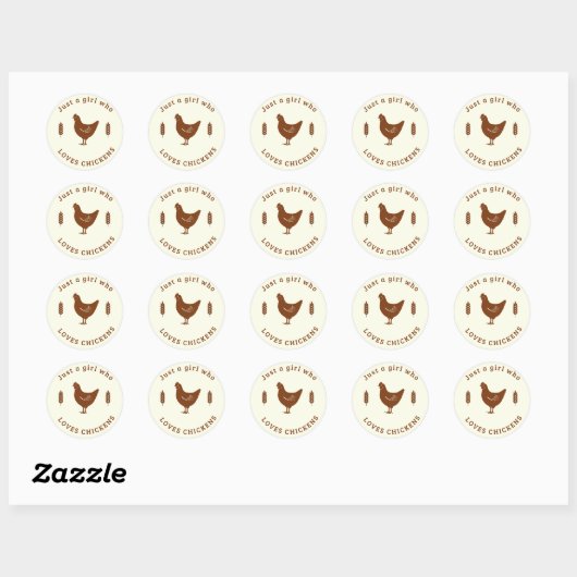 Chicken Love sticker (Vel)