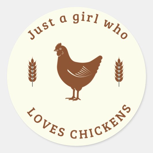 Chicken Love sticker (Voorkant)