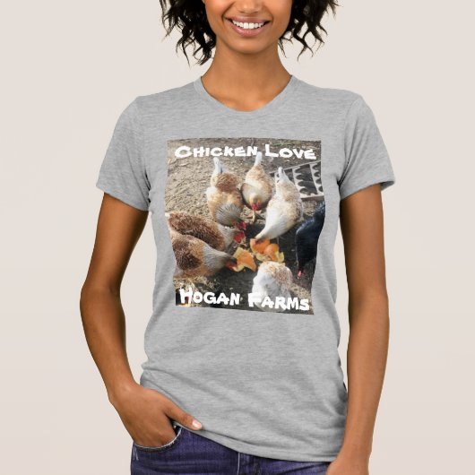 Chicken love T-Shirt (Voorkant)