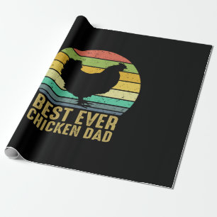 Chicken Lover Best Ever Chicken Dad Cadeaupapier