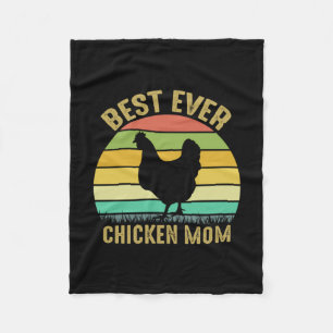 Chicken Lover Best Ever Chicken Ma Fleece Deken