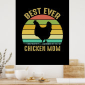 Chicken Lover | Best Ever Chicken Ma Poster (Keuken)