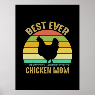 Chicken Lover Best Ever Chicken Ma Poster