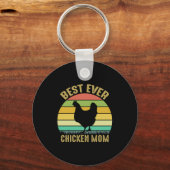 Chicken Lover | Best Ever Chicken Ma Sleutelhanger (Voorkant)