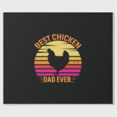 Chicken Lover | Beste kippaap ooit Cadeaupapier (Vlak)