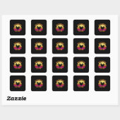 Chicken Lover | Beste kippaap ooit Vierkante Sticker (Vel)