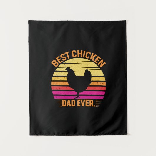 Chicken Lover | Beste kippaap ooit Wandkleed (Voorkant)