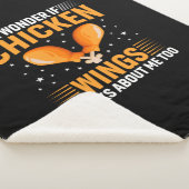 Chicken Lover | Chicken Wing Sherpa Deken (3/4)