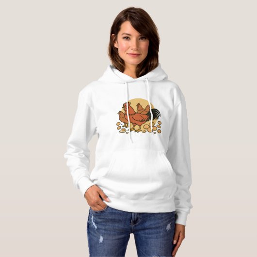 Chicken Lover Hoodie (Voorkant volledig)