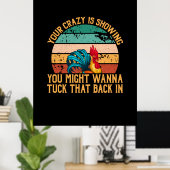 Chicken Lover | Je zou willen Tuck Poster (Thuiskantoor)