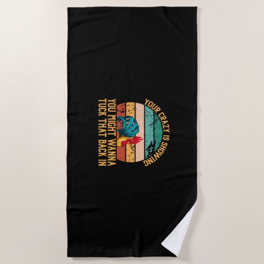 Chicken Lover | Je zou willen Tuck Strandlaken (Voorkant)