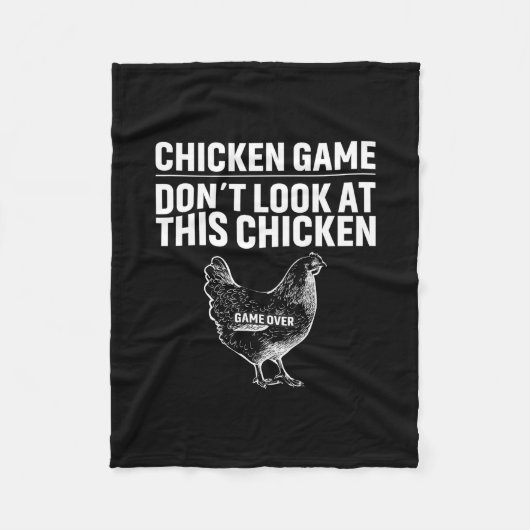 Chicken Lover | Kippen Fleece Deken (Voorkant)