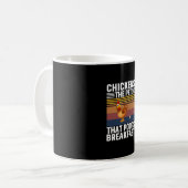 Chicken Lover | Kippen Het Pet Koffiemok (Voorkant links)