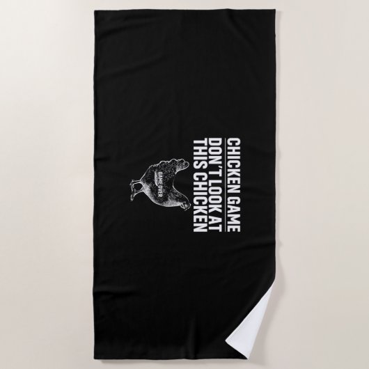 Chicken Lover | Kippen Strandlaken (Voorkant)