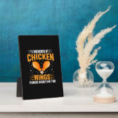 Chicken Lover | Kippen Wing Fotoplaat (Zijkant)