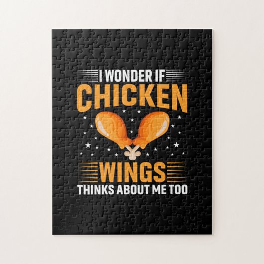 Chicken Lover | Kippen Wing Legpuzzel (Verticaal)