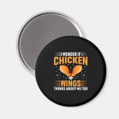 Chicken Lover | Kippen Wing Magneet (Voorkant / Achterkant)