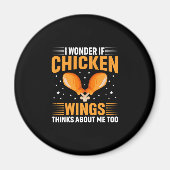 Chicken Lover | Kippen Wing Magneet (Voorkant)