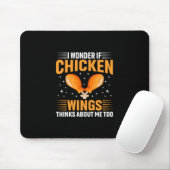 Chicken Lover | Kippen Wing Muismat (Met muis)