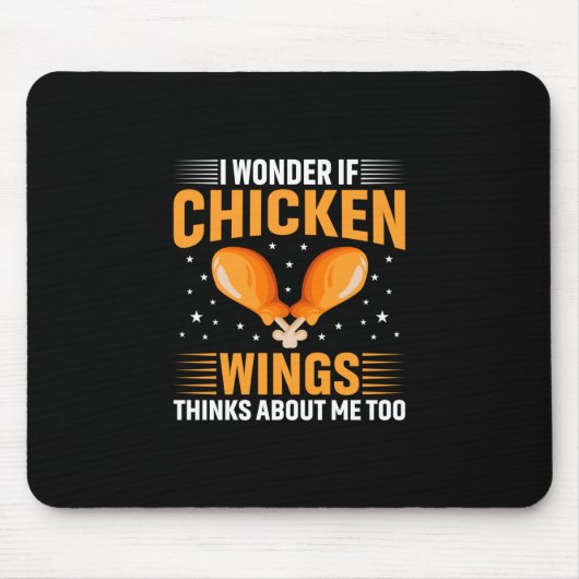 Chicken Lover | Kippen Wing Muismat (Voorkant)