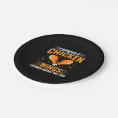 Chicken Lover | Kippen Wing Papieren Bordje (Gekanteld)