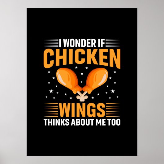 Chicken Lover | Kippen Wing Poster (Voorkant)