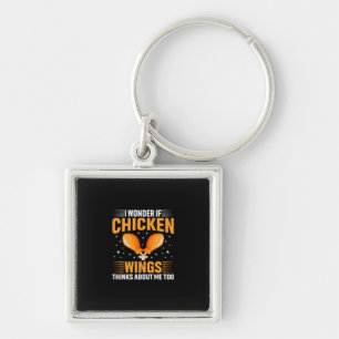 Chicken Lover Kippen Wing Sleutelhanger