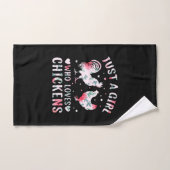 Chicken Lover | Meisje dat van kippen houdt Handdoek (Handdoek)