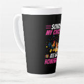 Chicken Lover | Mijn Chicken Ate My Homework Latte Mok (Linkerhoek)