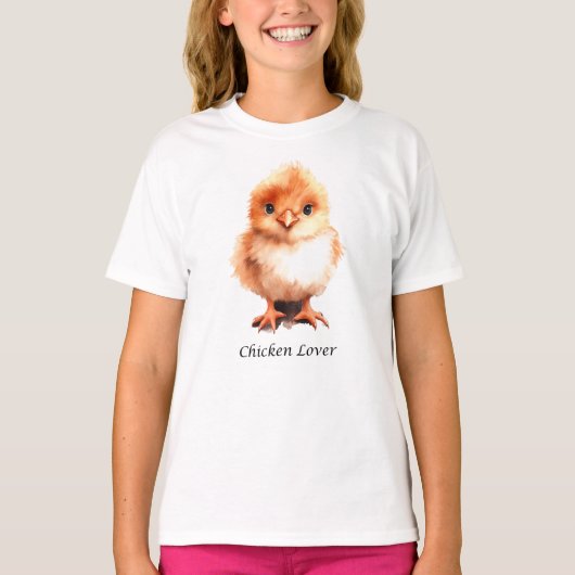 Chicken Lover Shirt - Schattig Kip Shirt (Voorkant)