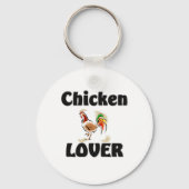 Chicken Lover Sleutelhanger (Voorkant)