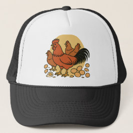 Chicken Lover Trucker Hat Trucker Pet