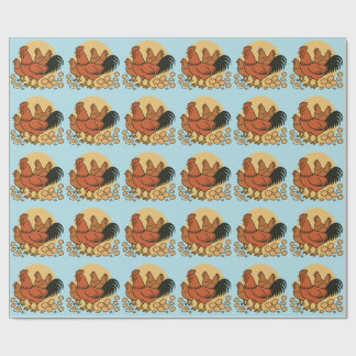 Chicken Lover Wrapping Paper Cadeaupapier