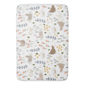 Chicken Lovers Boerderij Dier  Bloemen Badmat (Voorkant Verticaal)